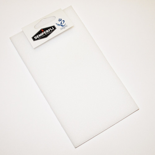 Semperfli Flat Foam 4.5mm White_Semperfli