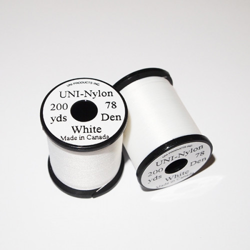Uni Flat Nylon Thread White_Uni