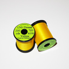 Uni Thread 8/0 Waxed Yellow
