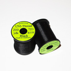 Uni Thread 8/0 Waxed Black