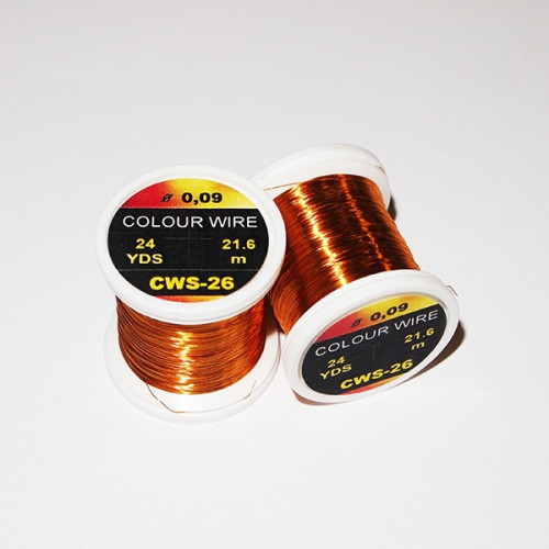 Hends Wire 0.09mm / Оранжев_Hends