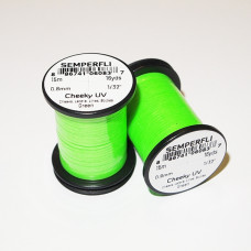 Semperfli Cheeky UV Flat Tinsel Green