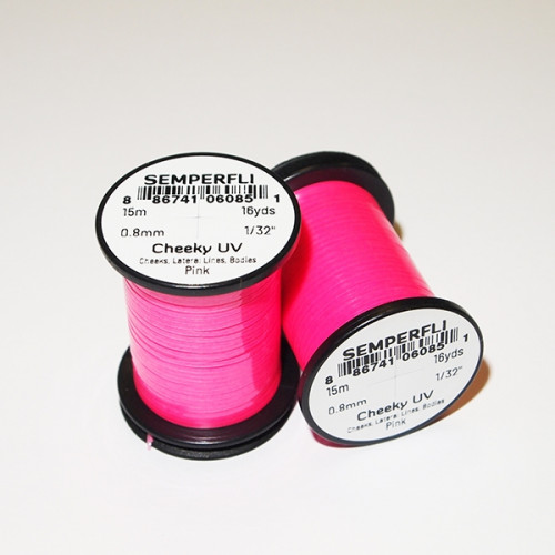 Semperfli Cheeky UV Flat Tinsel Pink_Semperfli