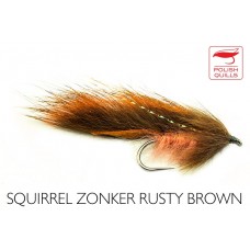 Squirrel Zonker Rusty Brown