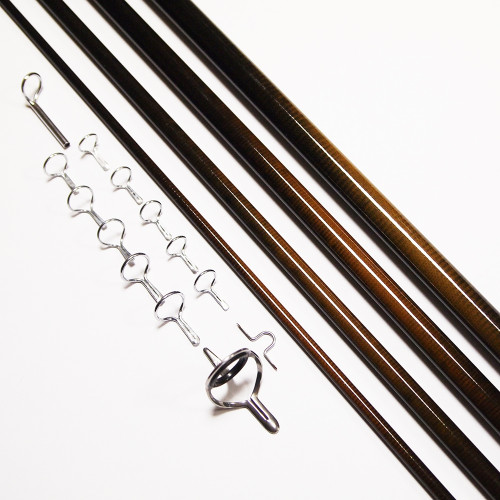 NEXTackle SL Nymph 11ft 2wt 4pc IM6 / 30T Carbon Fly Rod Blank + Pac Bay Single Foot Guide Set_NEXTackle