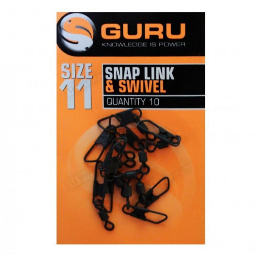 Конектор за хранилки GURU Snap Link + Swivel Size 11