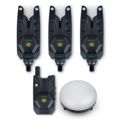 Сигнализатори Sonik HEROX BITE ALARMS 3+1_Sonik Sports