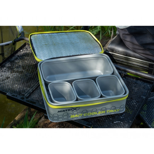 Хладилна чанта за стръв с кутии Matrix EVA Bait Cooler Tray_Matrix
