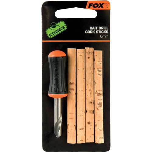 Бургия с коркови пръчки Fox Edges Bait Drill & Cork Sticks_FOX