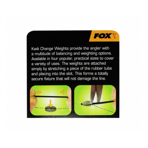 Тежести Fox Kwik Change Pop Up Weights_FOX
