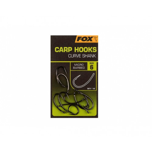 Куки Fox Curve Shank Carp Hooks_FOX