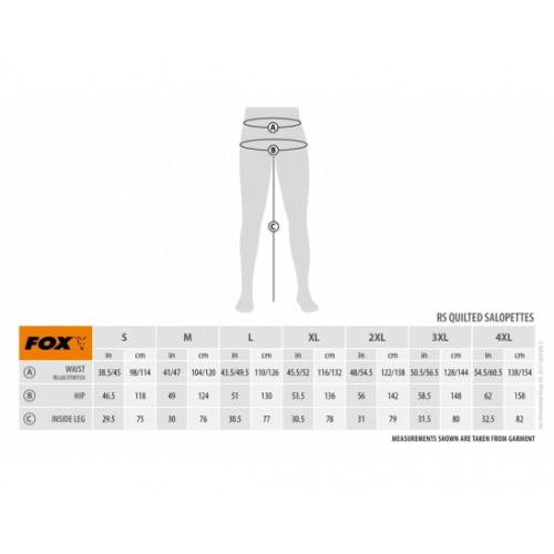 Гащеризон Fox RS Quilted Salopettes_FOX