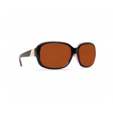 Очила Costa Gannet Shiny Black / Hibiscus - Copper 580P