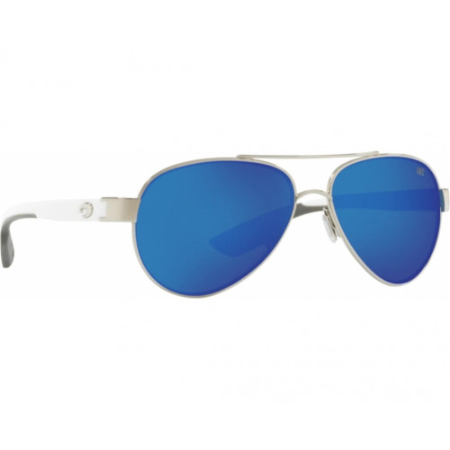 Очила Costa - Loreto - Palladium w/White Temples - Blue Mirror 580G_Costa