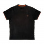 Тениска Black Orange Brushed Cotton T_FOX