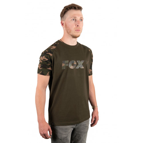 Тениска Fox Camo/Khaki Chest Print T-Shirt_FOX