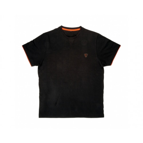 Тениска Black Orange Brushed Cotton T_FOX