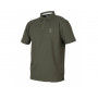 Тениска с яка Fox Collection Green Silver Polo Shirt_FOX