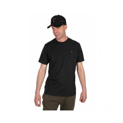 Тениска Fox Collection T-Shirt Black/Orange_FOX