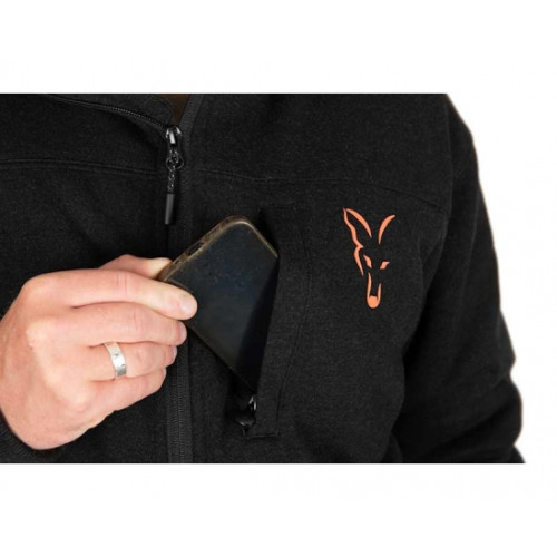 Яке Fox Collection Sherpa Jacket Black & Orange_FOX