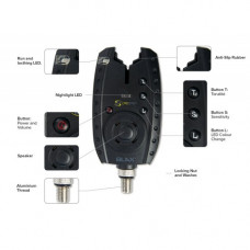 Carp spirit 4 BLAX + RECEIVER комплект 4+1 сигнализатори