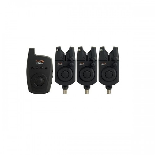 Комплект сигнализатори 3+1  TF GEAR REACTION BITE ALARM SET_TF Gear