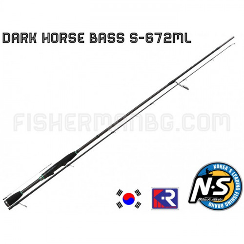 Dark Horse Bass S-672ML 2.01m Black Hole_N.S.Black Hole