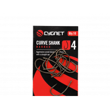 CYGNET CURVE SHANK BARBED HOOKS - Куки [621112]