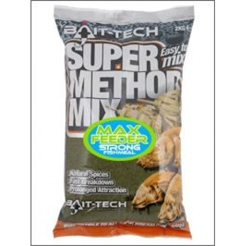 Захранка - BAIT-TECH Super Method: MAX FEEDER 2kg_Bait-tech