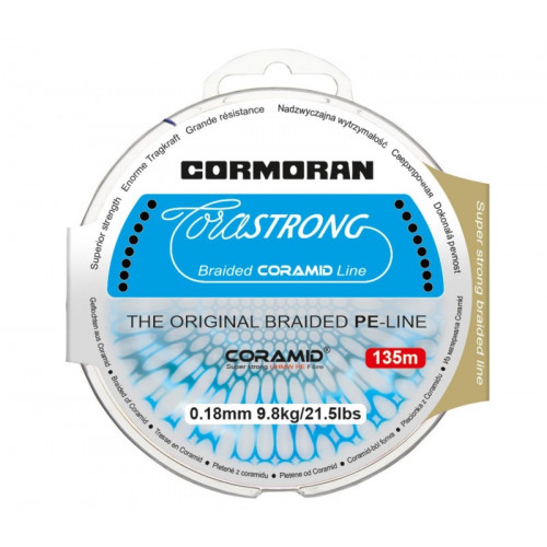 Плетено влакно Cormoran Corastrong Green - 135 метра_Cormoran