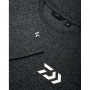 Тениска DAIWA T-SHIRT D-VEC ТЪМНО СИВА с бяло лого_Daiwa