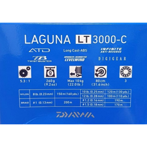 Макара Daiwa 20 LAGUNA LT_Daiwa