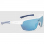 Очила - HOBIE Echo Sunglasses - Satin White-Blue with Grey-Cobalt Mirror_Hobie
