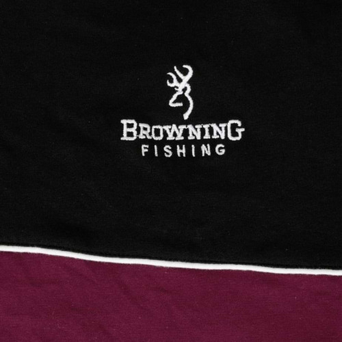 Тениска - BROWNING T-Shirt Black-Burgundy_Browning