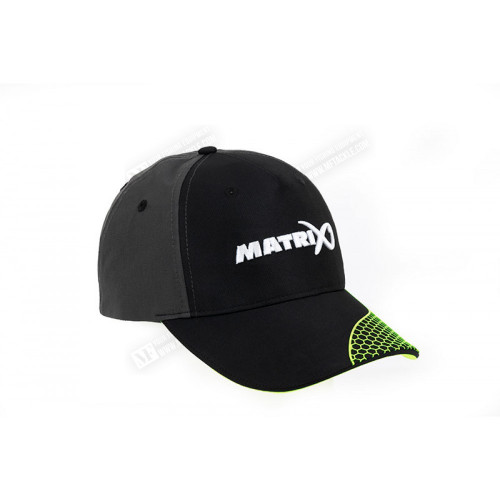 Шапка - MATRIX Grey-Lime Baseball Cap_Matrix