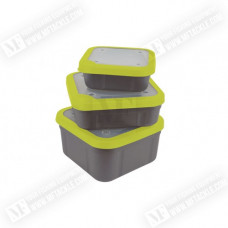 Кутия за стръв - MATRIX Bait Boxes Grey/Lime 2.2 pt