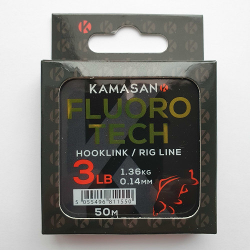 Флуорокарбон - KAMASAN Fluoro Tech 50m_KAMASAN