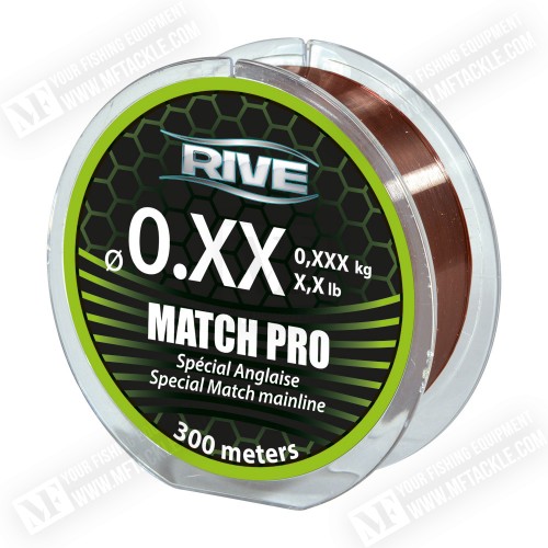 Влакно монофил - RIVE Match Pro - 300m_Rive