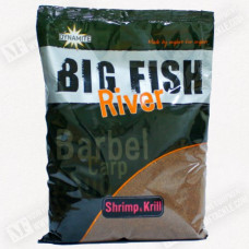 Захранка - DYNAMITE BAITS Big Fish River Groundbait – Shrimp and Krill 1.8kg