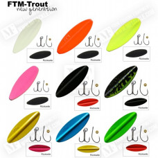 Проходна клатушка - FTM Tornado UV Color Inline Spoon 3.5g