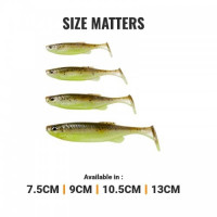 Силиконова примамка - SAVAGE GEAR Fat Minnow T-Tail 9cm 7g