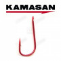 Куки единични - KAMASAN B512 Wide Gape Red_KAMASAN