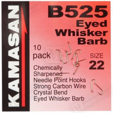 Куки единични с ухо - KAMASAN B525 Eyed Whisker Barb