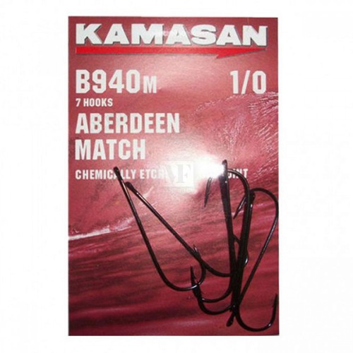Куки единични - морска - KAMASAN B940m Aberdeen Match Sea Hooks_KAMASAN