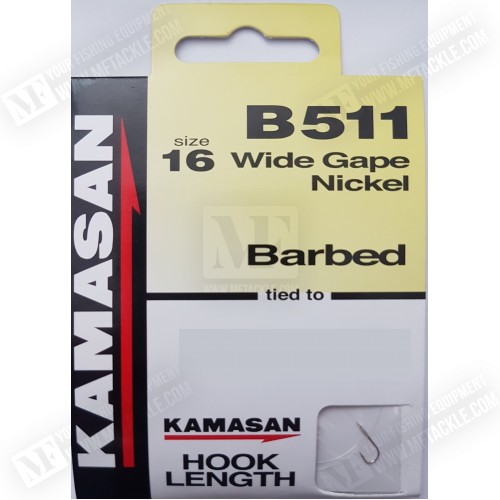 Вързани куки - KAMASAN B511 Hooks to Nylon_KAMASAN