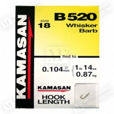 Вързани куки - KAMASAN B520 Hooks to Nylon