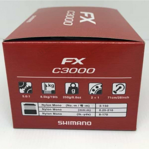 Преден Аванс - SHIMANO FX C3000 FC_SHIMANO