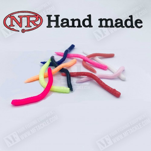 Силиконова примамка - NR Handmade - Worm 6cm_NR Handmade Lures