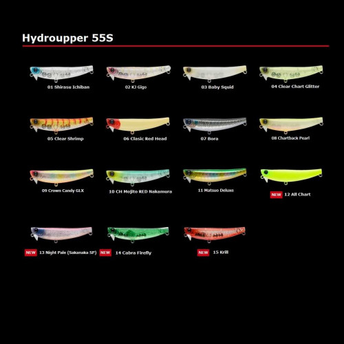 Воблер - APIA Hydroupper 55S 5.5g_Apia