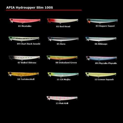 Воблер - APIA Hydroupper Slim 100S 10g_Apia